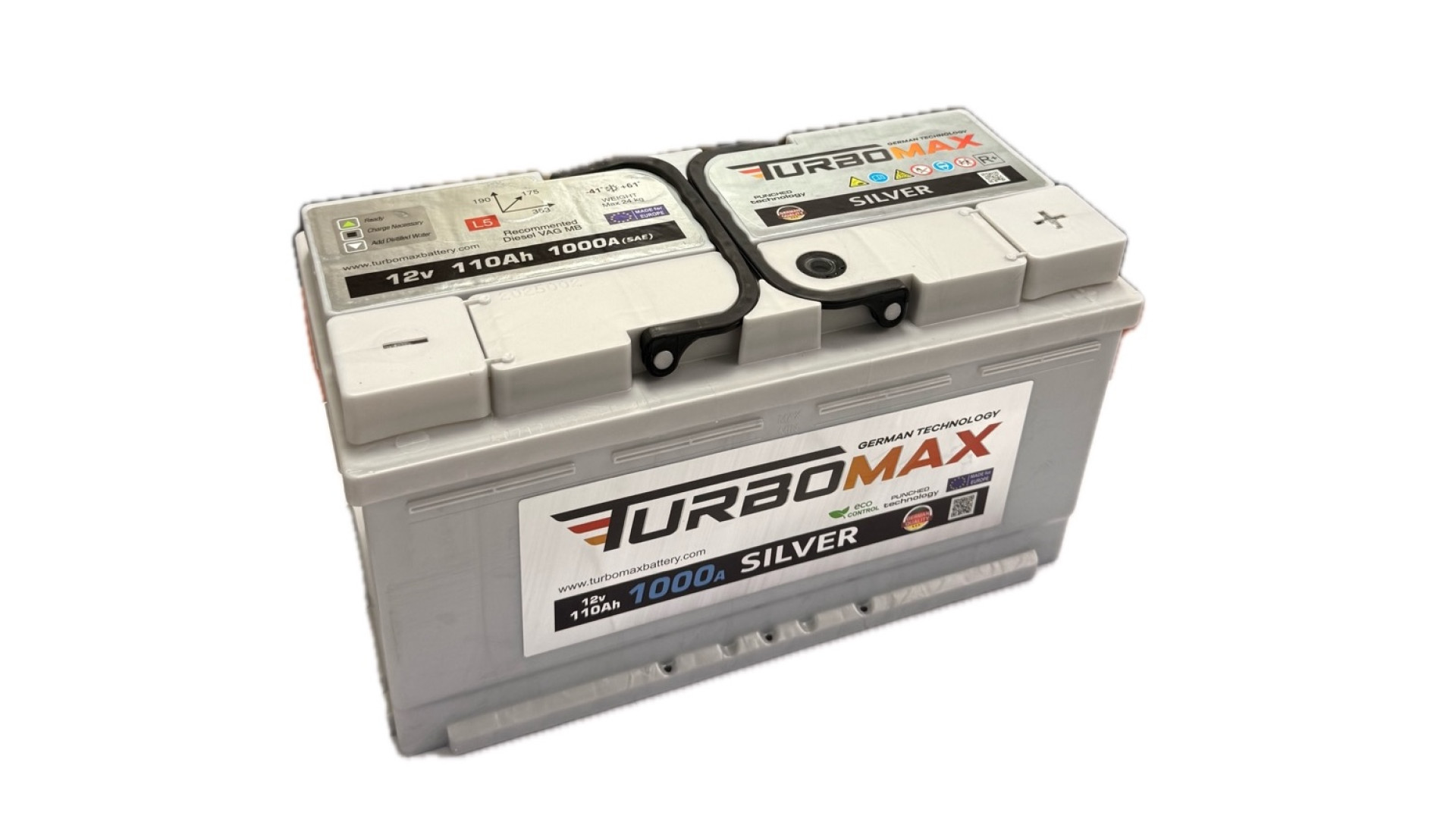 TURBOMAX Silver L5 110Ah 1000A R